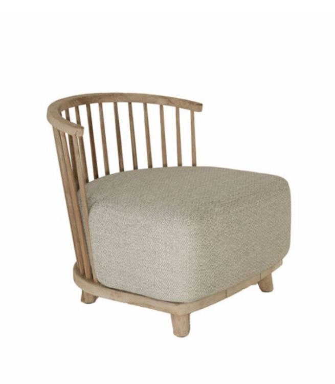 Carol Lounge Chair Teak Natural