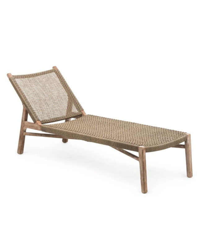 Fiona Sun lounger Teak Natural