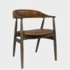 Elisabeth Dining Chair Ash Wood leather