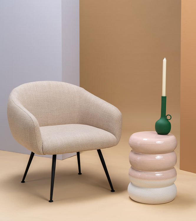 Stool Chubby Pink Lifestyle image