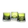 lagrange Interiors T-Light Holder Nelly - Olive Glass