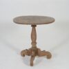 Wine Table round wood Diameter 75cm Large