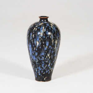 Lagrange Interiors Vase Izar Ceramic Blue/Black H31cm