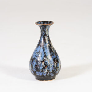 Lagrange Interiors Vase Sirius Ceramic Blue/Black H27cm
