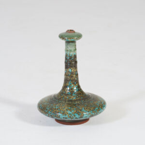 Lagrange Interiors Vase Tower Ceramic Green/Blue Diameter 18xH24cm