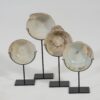 Stoneware Bowl on Stand - Assorted