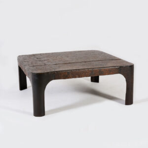 Himaliya Coffee table rounded square iron Medium