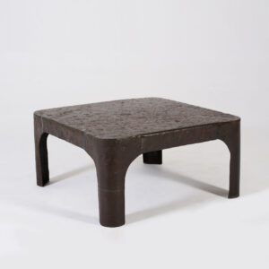 Himaliya Coffee table rounded square iron small
