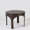 Trento Side table round iron large