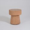 Stool Unique Lined Wood