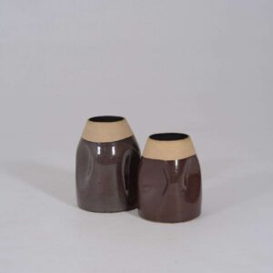 Lagrange Interiors Ceramic Dented Vase Albany Small & Large