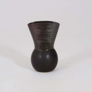 Lagrange Interiors Ceramic Vase Tarsus Albany Choc Glaze Small