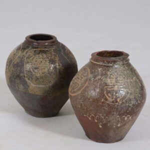 Lagrange Interiors Pot Keti Earthenware Brown Diameter 22xH27cm Assorted