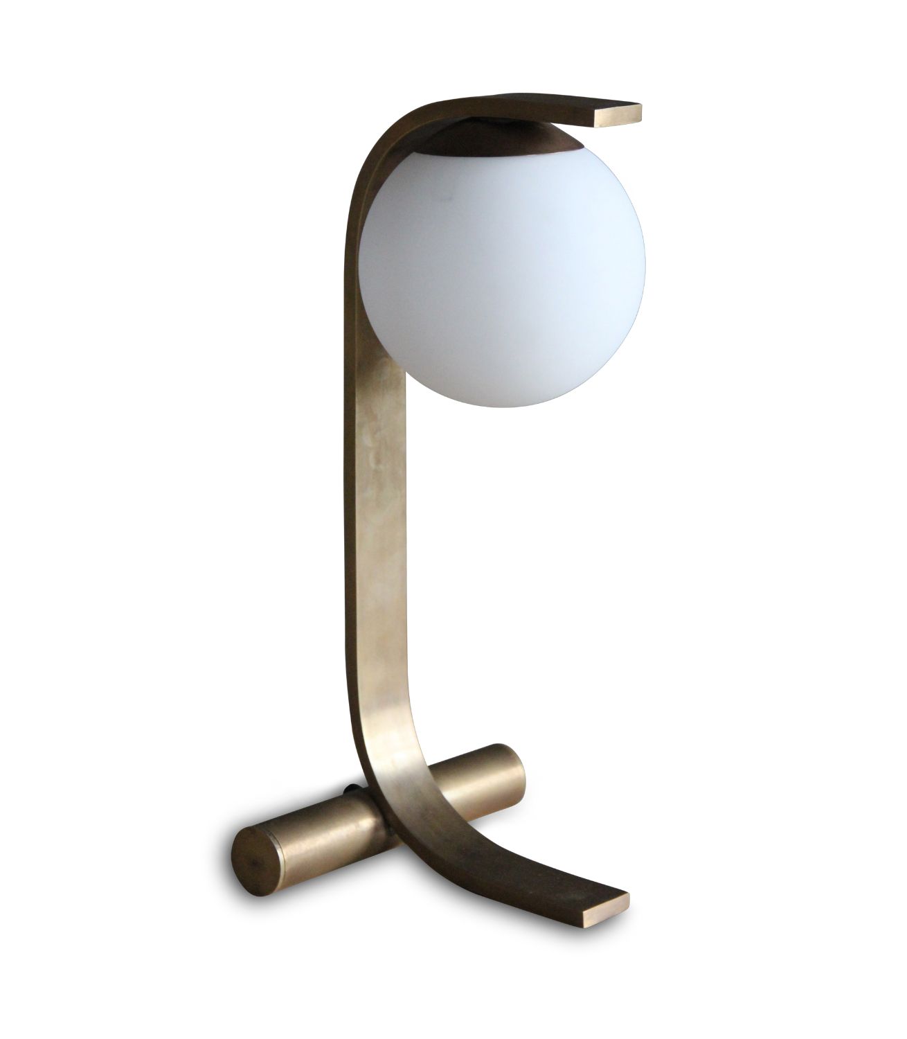 Table Lamp Winny - Miel - Brass - Glass Sphere
