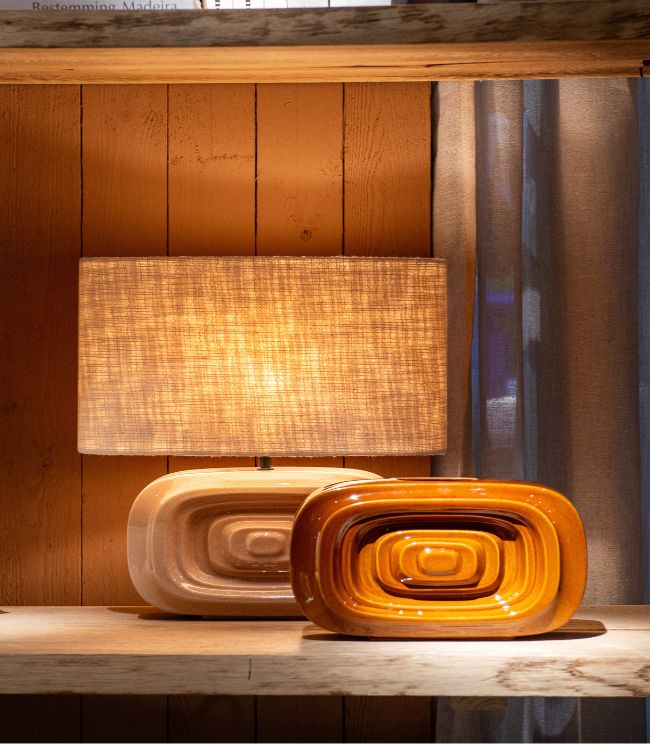 Table Lamp Lexi - Nude - incl shade Lifestyle Image