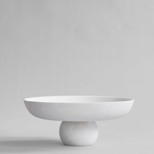 Bowl Baburu Bone White Big