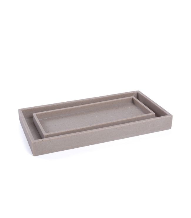 Tank Tray Rockport Rect Cement Resin Sand