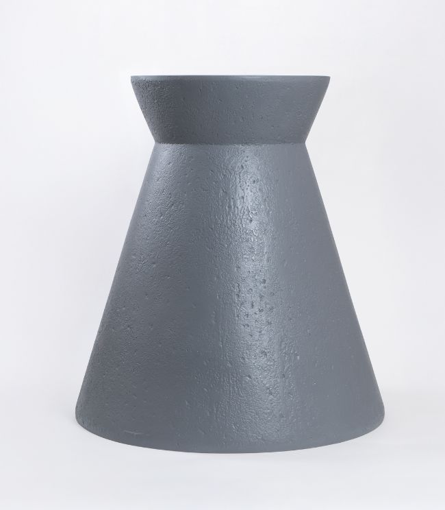 Vase Sante Fe - Cement - Stone Grey - Tall 02