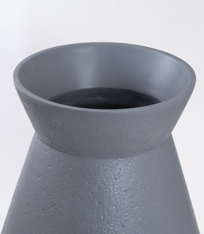 Vase Sante Fe - Cement - Stone Grey - Tall 03