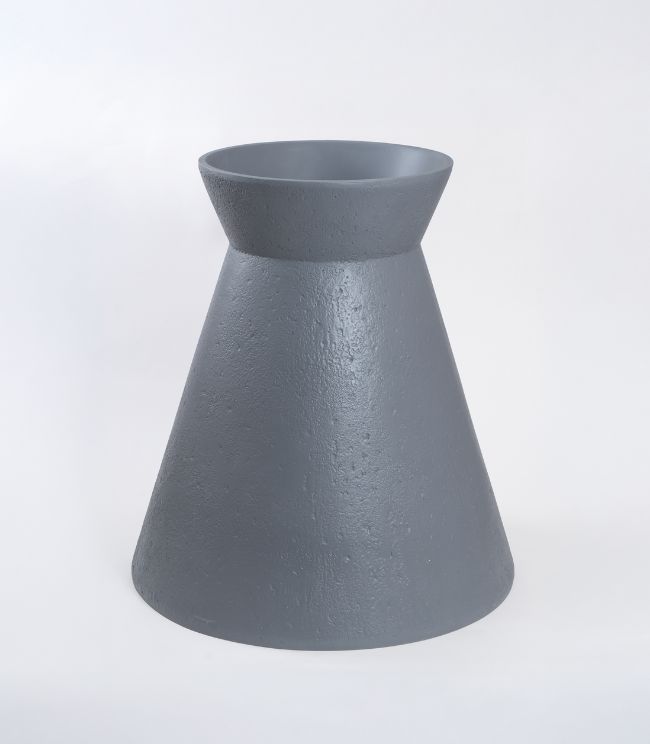 Vase Sante Fe - Cement - Stone Grey - Tall