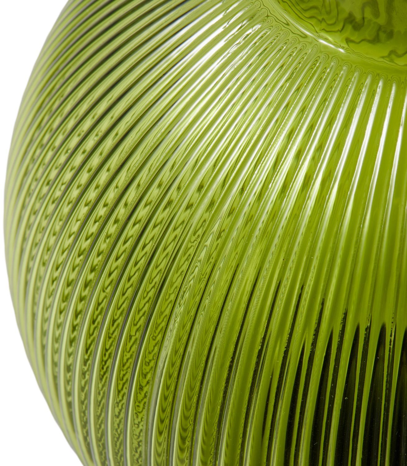 Hot Air Balloon Green vase