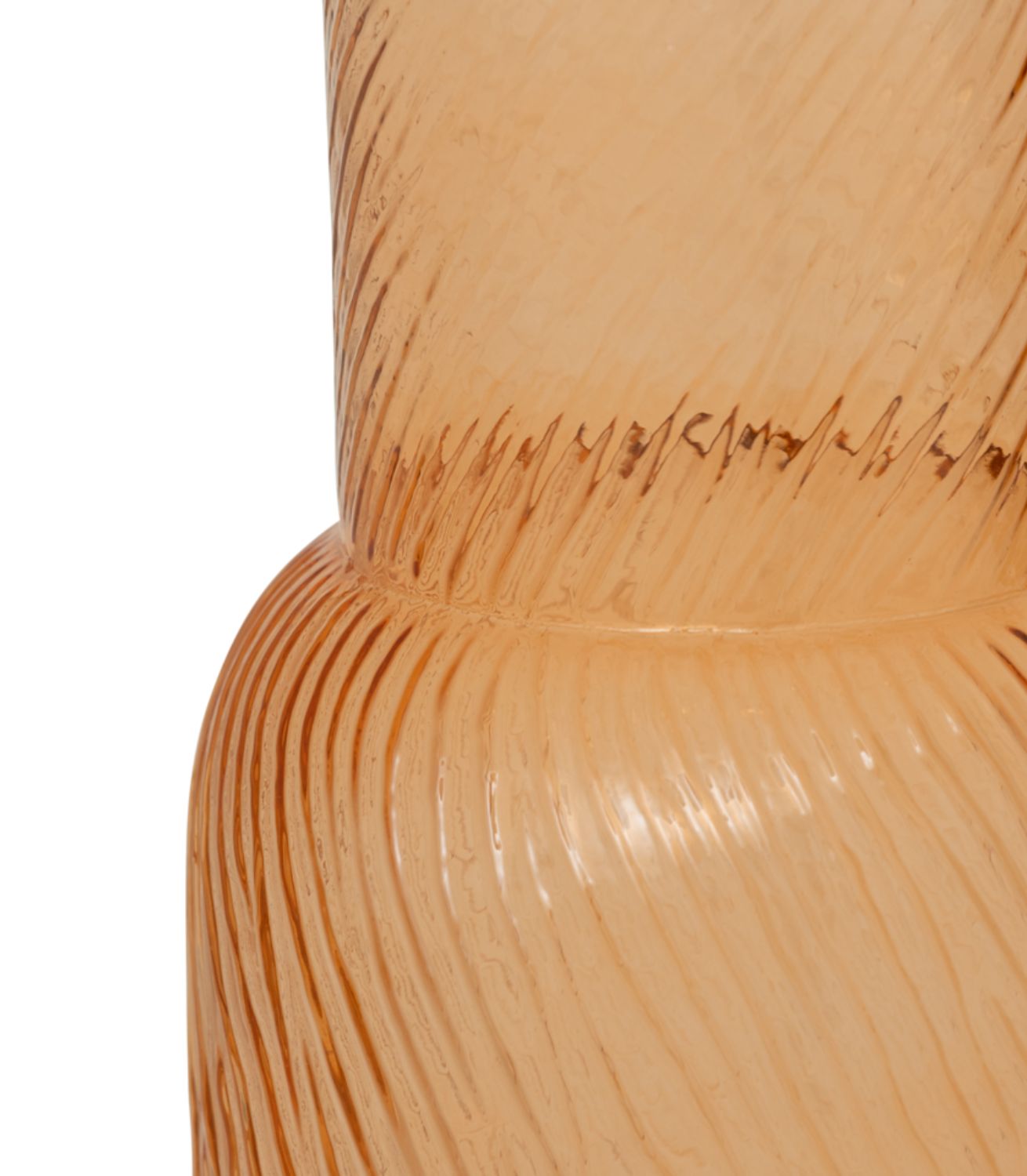 Vase Ara - Glass - Papaya
