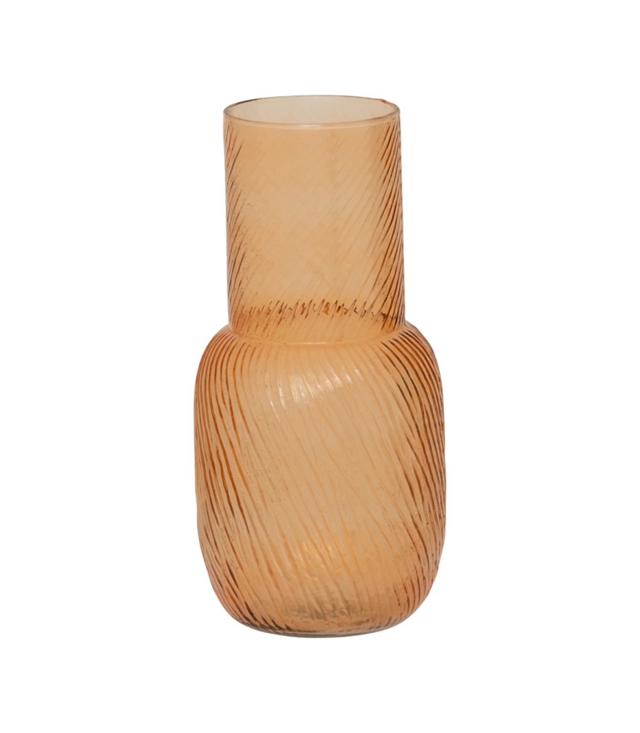 Vase Ara - Glass - Papaya