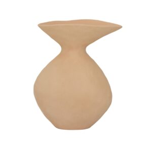 Vase Flow - Stoneware - Dusty Coral