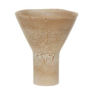 Vase Yaro - Ceramic - Beige (1)