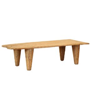 Coffee table wood natural 160x70x42 X0125977