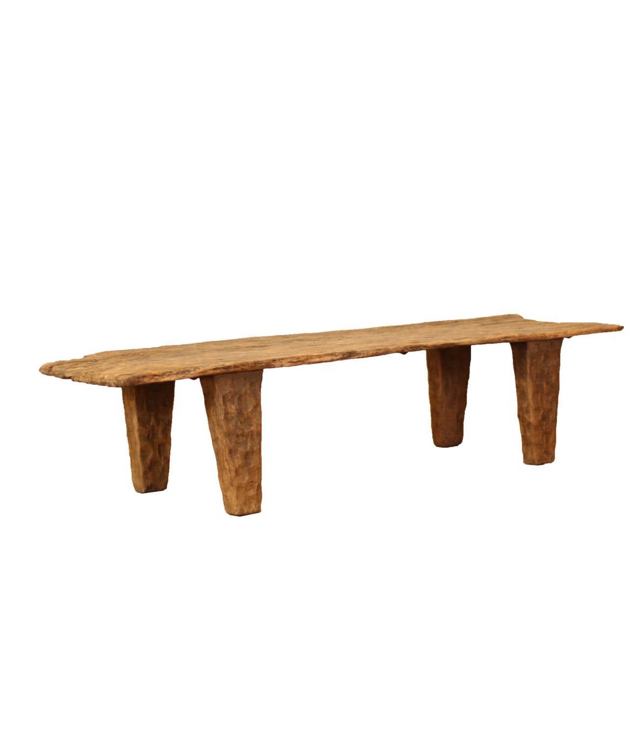 Coffee table wood natural 202x59x48