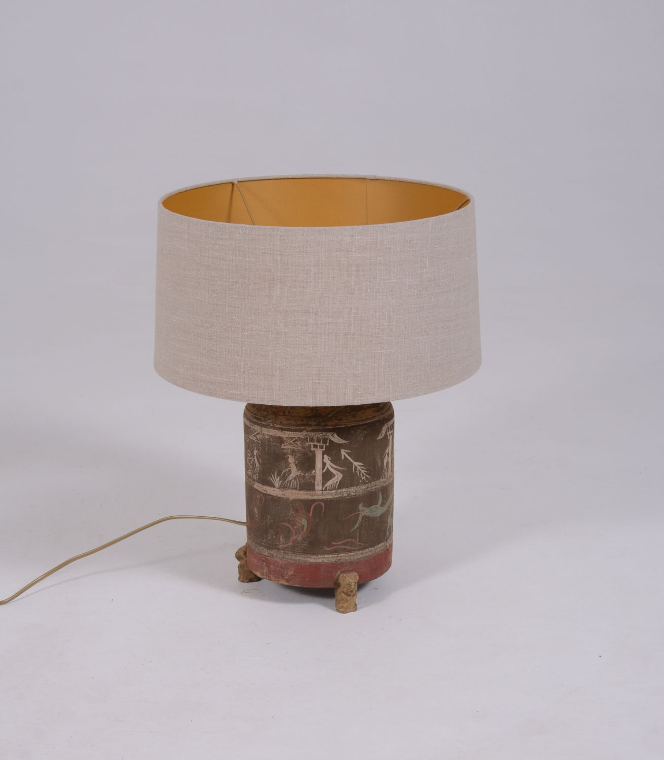 Lampbase Lanni - Earthenware Unique H26cm excl shade (2)