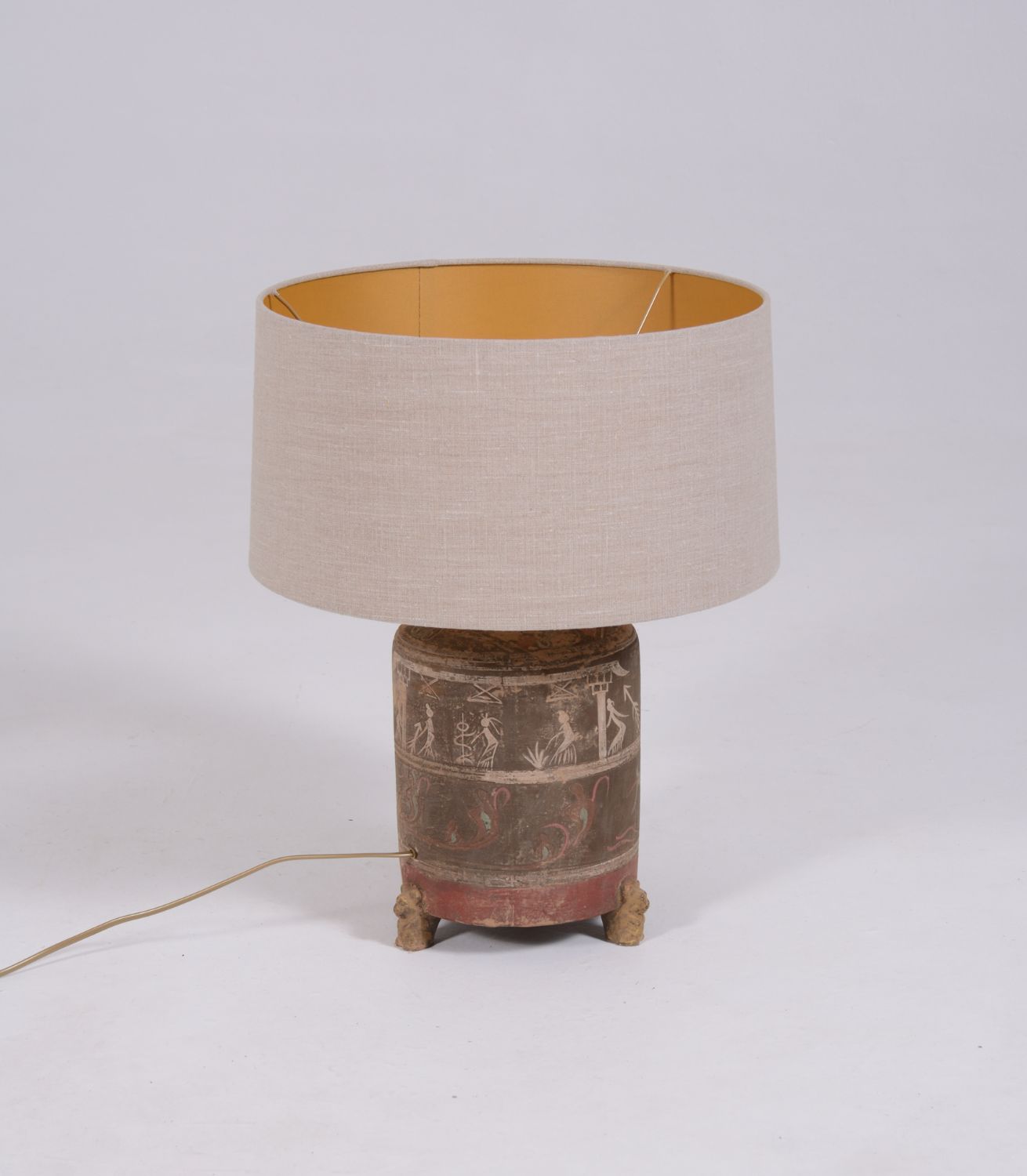 Lampbase Lanni - Earthenware Unique H26cm excl shade