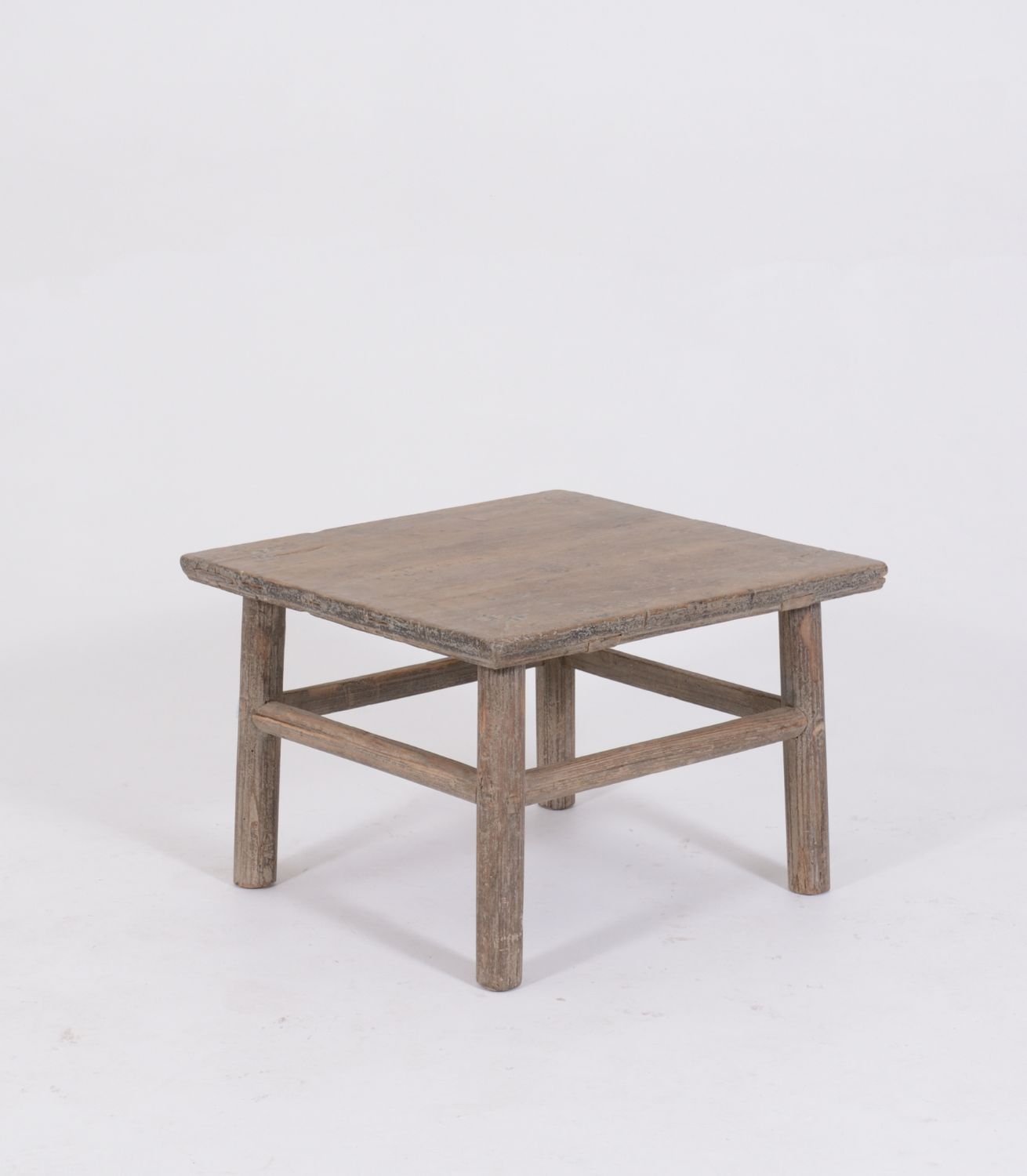 Side Table A - Wood - Square Natural L67xW64xH45cm (4)