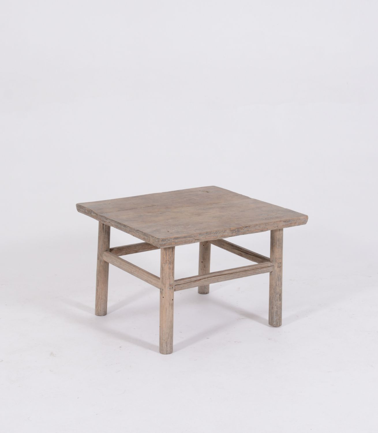 Side Table C - Wood - Square Natural L65xW67xH55cm