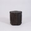 Side Table Cog - Unique - Dark Wood Dia50xH52cm
