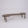 2 Circle Coffee Table Long - Wood L245xD71xH50cm