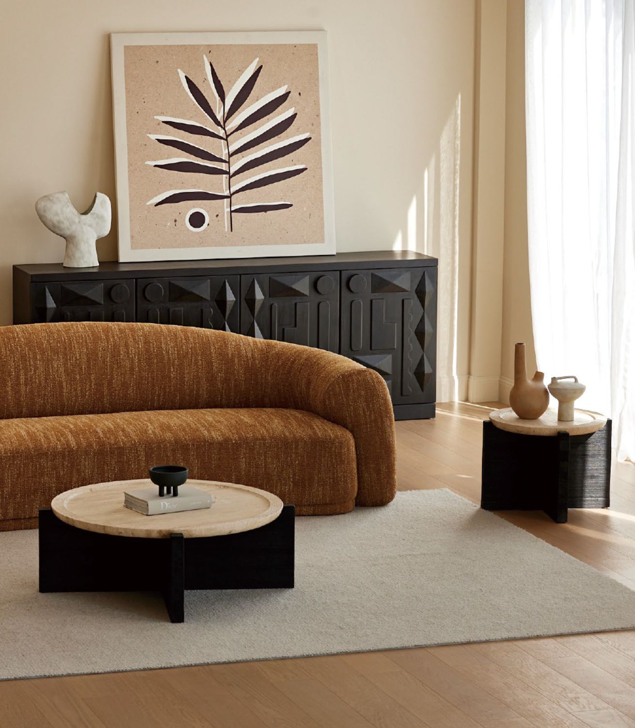 Greta and Gisela Side and Coffee Table