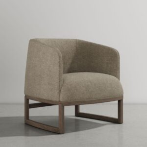 Hida Lounge Chair Dry Oak Echo Thunder