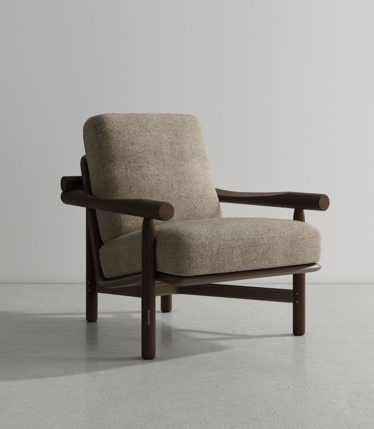 Stilt Armchair Smoked Oak Echo Thunder (1)