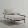 Stilt Daybed – Dry Oak Choc Leath Famo Ivory CushL