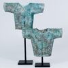 Armour on Stand Decoration - Iron - Turquoise Patina