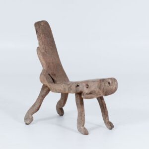 Atouk Chair - Jagged Back - Wood Unique