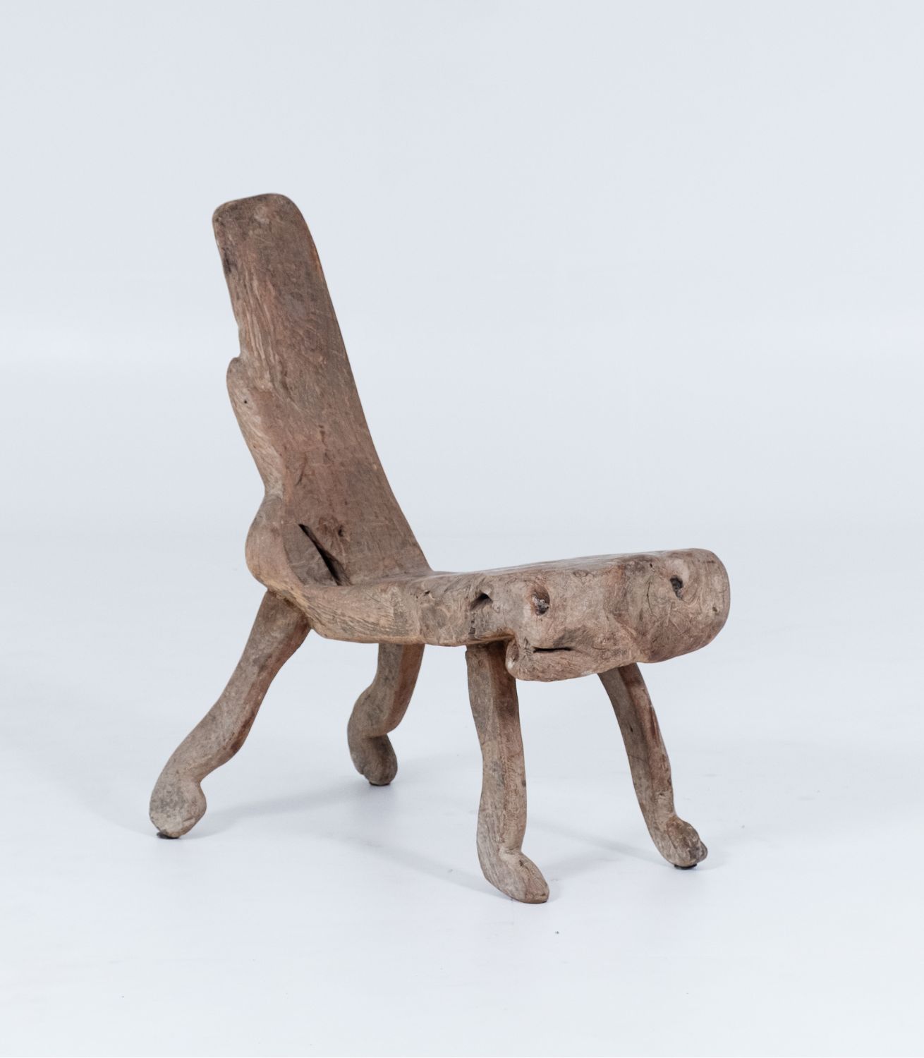 Atouk Chair - Jagged Back - Wood Unique