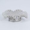 Bowl Ruffle - Marble - Crème - Dia39xH12cm
