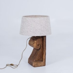 Lampbase Hima - Wood - L27xW18xH45cm - excl shade (1)