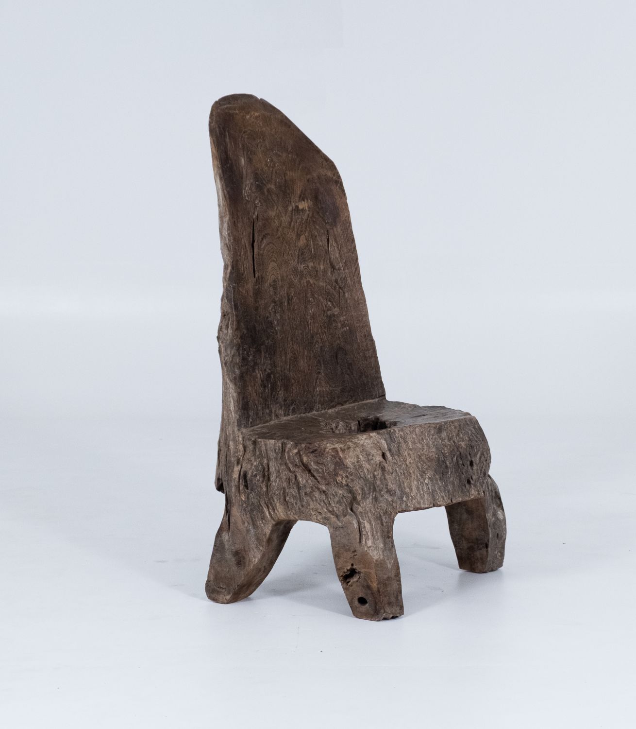 Mak Chair - Wood - Round Back - Unique (1)
