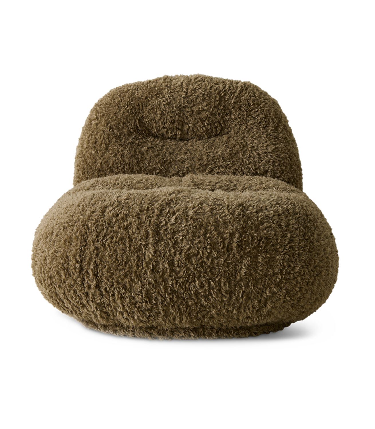 Meloa Fauteuil Lounge Chair - Brown Poodle - Image 2