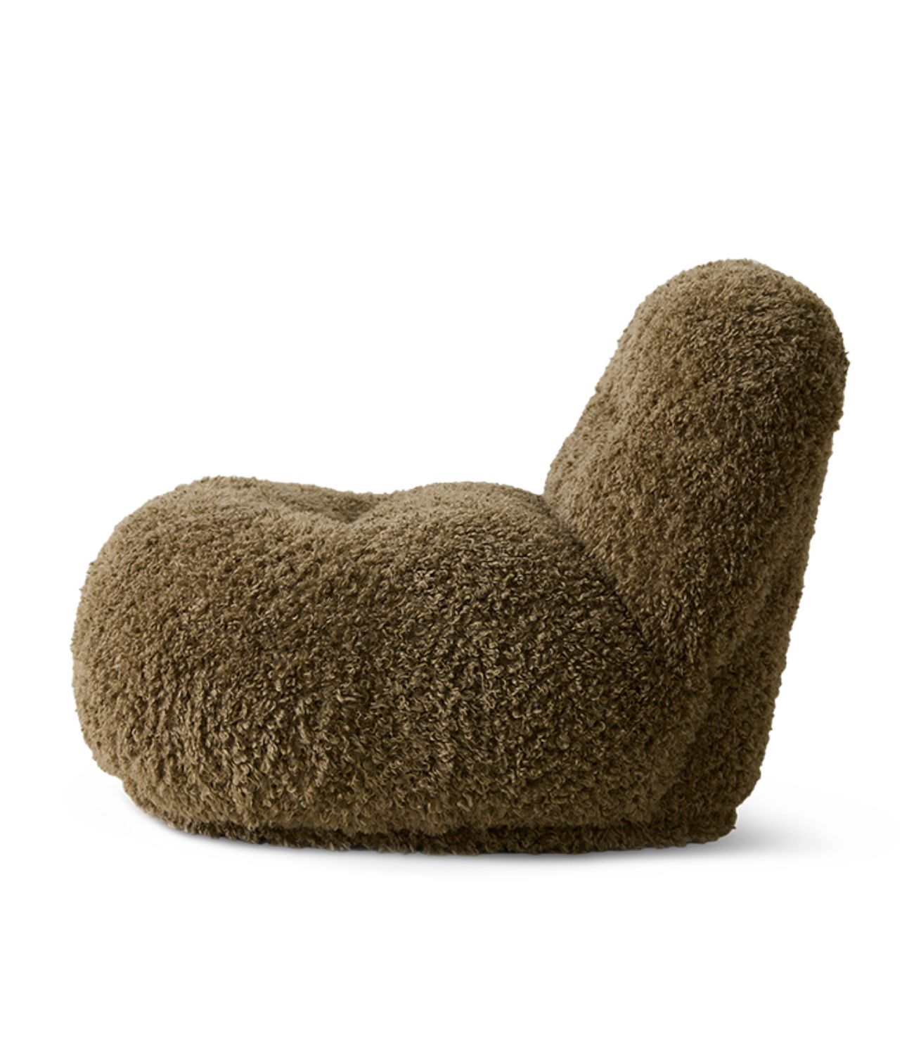 Meloa Fauteuil Lounge Chair - Brown Poodle - Image 3