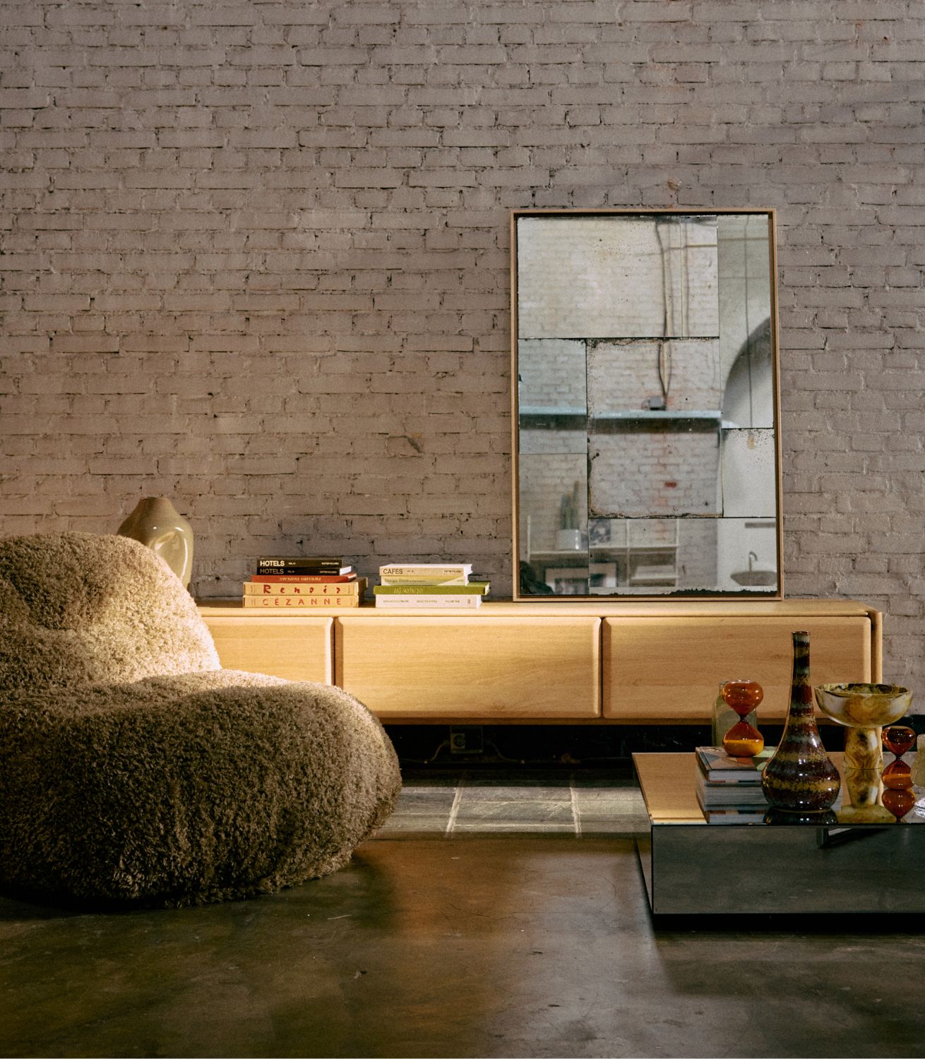 Meloa Fauteuil Lounge Chair - Brown Poodle - Image 5